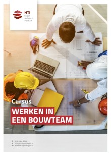 Cursus Werken in een bouwteam