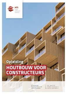 Opleidingsbrochure Houtbouw voor constructeurs 2023